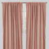 Tuscan Shiny Solid Velvet Fabric - Solid Velvet Curtain Panels, 54" Width X 96" Height, Rod Pocket (2 Panels)