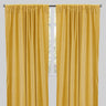 Tuscan Shiny Solid Velvet Fabric - Solid Velvet Curtain Panels, 54" Width X 96" Height, Rod Pocket (2 Panels)
