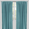 Tuscan Shiny Solid Velvet Fabric - Solid Velvet Curtain Panels, 54" Width X 96" Height, Rod Pocket (2 Panels)