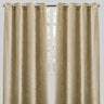 Vargas Curtain Panels Chenille Fabric - Solid, Beige, 54" X 96", Grommet (1 Pair)