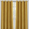 Vargas Curtain Panels Chenille Fabric - Solid, Beige, 54" X 96", Grommet (1 Pair)