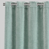 Vargas Curtain Panels Chenille Fabric - Solid, Beige, 54" X 96", Grommet (1 Pair)