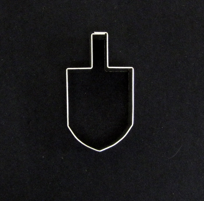 Dreidel Cookie Cutter, Heavy Duty Stainless Steel