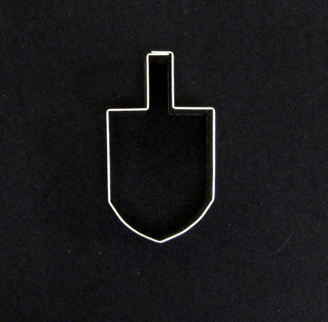 Dreidel Cookie Cutter, Heavy Duty Stainless Steel