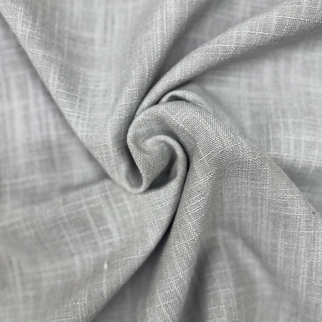 Drome Fabric Polyester Linen Blend Fabric - Solid Sheer, 110" Width (1 Yard)