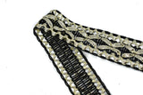 Metallic X Design Reflective Silver Trim