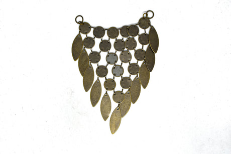 Bronze Teardrop Connector 4x5