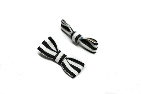 Mini Striped Bow 1.50 x .75