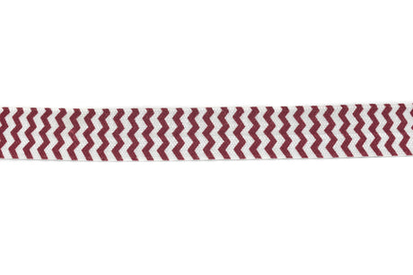 Fold-Over Elastic Chevron Print 0.63"