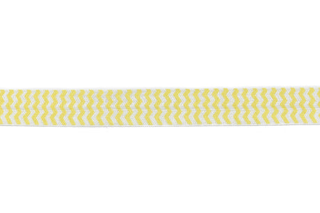 Fold-Over Elastic Chevron Print 0.63"