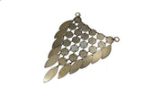Bronze Teardrop Connector 4x5