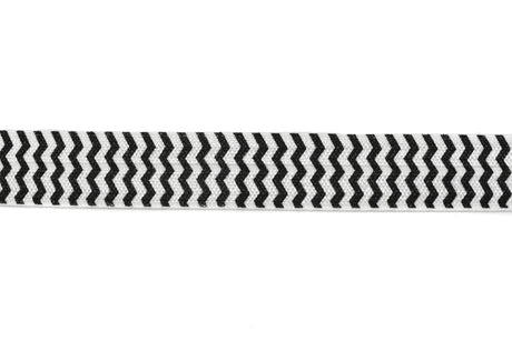 Fold-Over Elastic Chevron Print 0.63"