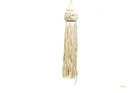 Decorative Tassel Pale Gold 4 Inch