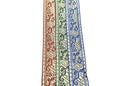 Jacquard Ribbon Floral Metallic 1.25"