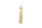 Decorative Tassel Pale Gold 4 Inch