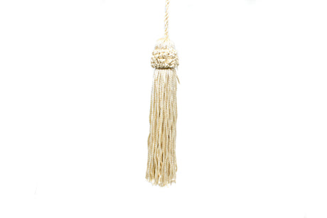 Decorative Tassel Pale Gold 4 Inch