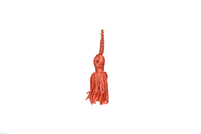 Decorative Coral Tassel 2 Inch
