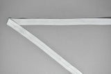 Fold-Over Elastic White 5/8in Roll