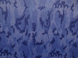 Denim Camouflage Polyester Spandex Fabric - Denim Camouflage Print, 58"/60" Width (1 Yard)