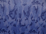 Denim Camouflage Polyester Spandex Fabric - Denim Camouflage Print, 58"/60" Width (1 Yard)