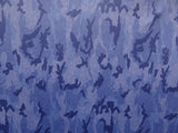 Denim Camouflage Polyester Spandex Fabric - Denim Camouflage Print, 58"/60" Width (1 Yard)