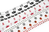 Fold-Over Elastic Spider Print 0.63 Inch