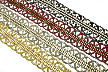 Gimp Trim Wavy Loop Braided 2 Inch