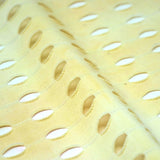 Into The Woods Polyester Spandex Mesh Fabric - Tie Dye Perforation Print, Forest/Cream, 58/60" Width (1 Yard)