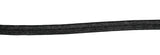 Fold-Over Elastic Black 0.63in 200 Yard Roll
