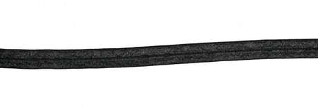 Fold-Over Elastic Black 0.63in 200 Yard Roll