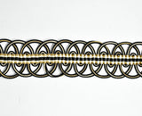 Gimp Trim Wavy Loop Braided 2 Inch