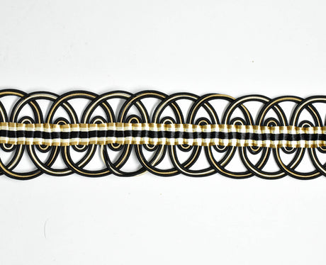 Gimp Trim Wavy Loop Braided 2 Inch