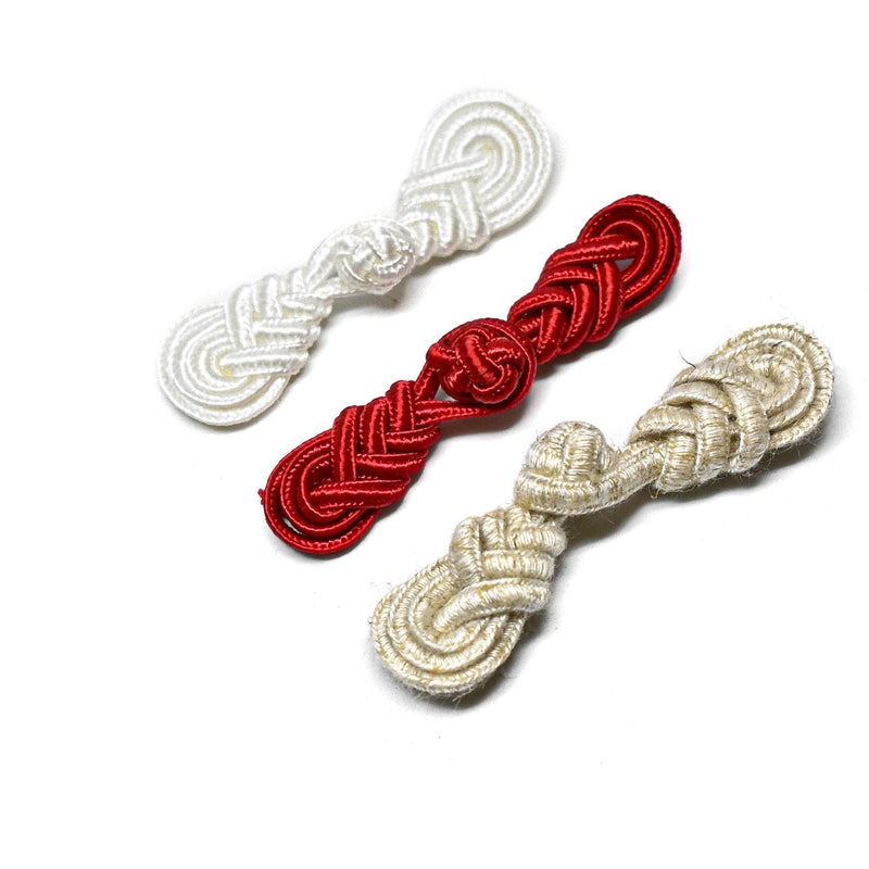 Braided Connector Button 2.50 x 0.75
