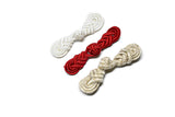 Braided Connector Button 2.50 x 0.75