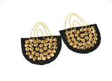 Epaulet Studded Shoulder Chains Gold