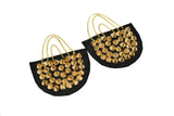 Epaulet Studded Shoulder Chains Gold