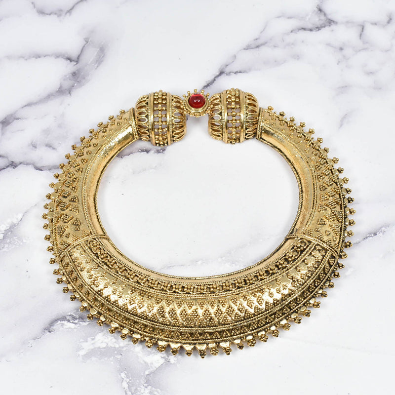Gold Buckle Applique 4 1/2"