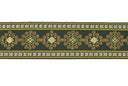 Jacquard Ribbon Circular Diamond 1.75"