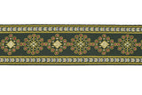 Jacquard Ribbon Circular Diamond 1.75"