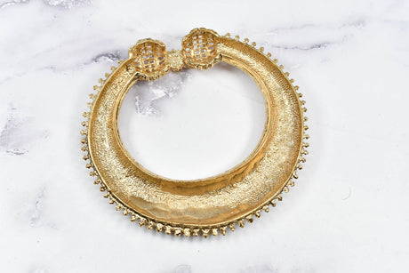 Gold Buckle Applique 4 1/2"