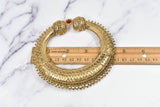Gold Buckle Applique 4 1/2"