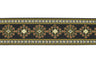 Jacquard Ribbon Circular Diamond 1.75"