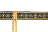 Jacquard Ribbon Circular Diamond 1.75"