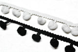 Pom-Pom Trim Puffy 0.25"