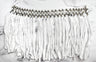 Fringe Trim Metallic Silver Beads