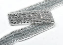 Metallic X Design Reflective Silver Trim