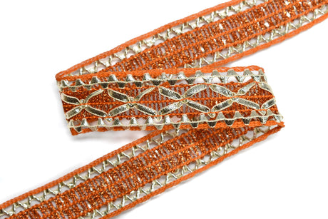 Metallic X Design Reflective Silver Trim