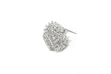 Rhinestone Crown Brooch 1.75 x 1.50