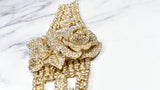 Gold Rhinestone Buckles