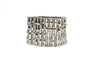 Rhinestone Bracelet Silver Gunmetal